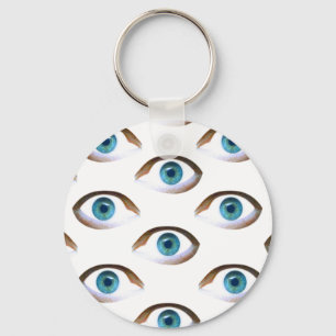 blauwe ogen sleutelhanger