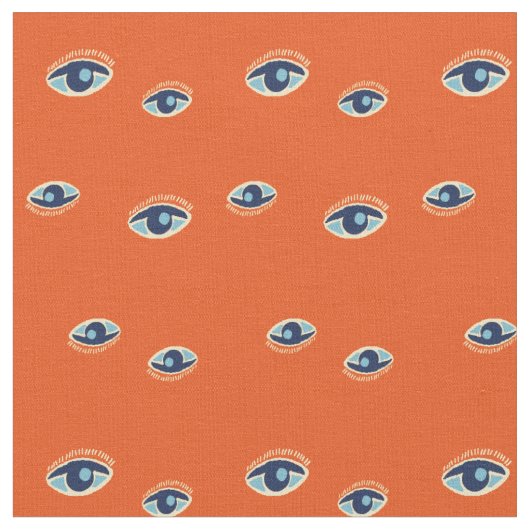 Blauwe ogen stof (Close Up)