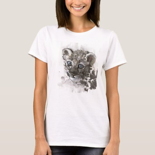Blauwe ogen t-shirt (Voorkant)