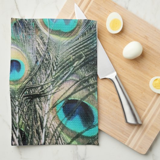 Blauwe ogen theedoek (Quarter Fold)