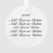 Blauwe Ogen Zon Hemels Acryl Ornament (achterkant)