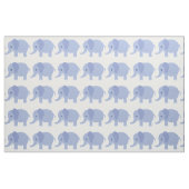 Blauwe olifant afdrukverbinding stof (Fat Quarter)