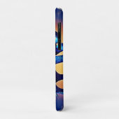 Blauwe olifant gloed ontwerp Case-Mate iPhone case (Achterkant/links)