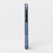 Blauwe Olifant Mandala  Case-Mate iPhone Case (Achterkant/links)