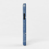 Blauwe Olifant Mandala  Case-Mate iPhone Case (Achterkant/rechts)