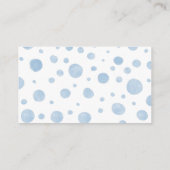 Blauwe olifant met ballonluier informatiekaartje (Achterkant)