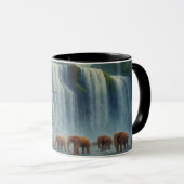 Blauwe Olifant Mok (Voorkant rechts)