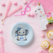 Blauwe Olifant Paper Bowl Papieren Kommen (Feest)