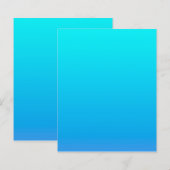 Blauwe Ombre achtergrond (Voorkant / Achterkant)