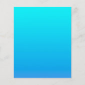 Blauwe Ombre achtergrond (Achterkant)
