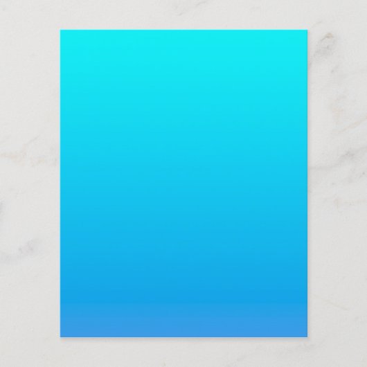 Blauwe Ombre achtergrond (Voorkant)