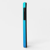 Blauwe Ombre achtergrond Case-Mate iPhone Case (Achterkant/links)