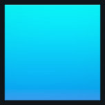 Blauwe Ombre achtergrond Foto Afdruk<br><div class="desc">Helderblauwe ombre kleuren.</div>