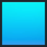 Blauwe Ombre achtergrond Foto Afdruk<br><div class="desc">Helderblauwe ombre kleuren.</div>