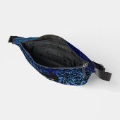  Blauwe Ombre Bloempatroon Patroonnaam Heuptasje (Open)