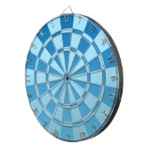 Blauwe Ombre Dartbord (Voorkant Rechts)