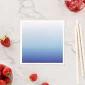 Blauwe Ombre Gradiënt Servet (Insitu)