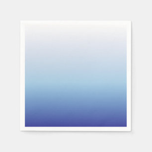 Blauwe Ombre Gradiënt Servet