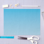 Blauwe Ombre Tissuepapier (Craft)