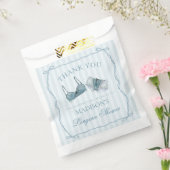 Blauwe Ondergoed Douche Verjaardagsfeestje voor Br Bedankzakje (Gezegeld)