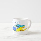 blauwe onderwatermermaïde Thunder_Cove Espresso Kop (Voorkant rechts)