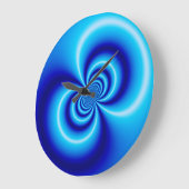 blauwe oneindigheid grote klok (Hoek)