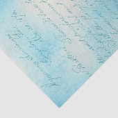  blauwe  ontkoppeling tissuepapier (Detail)