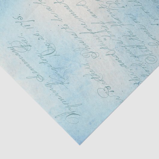  blauwe  ontkoppeling tissuepapier (Detail)