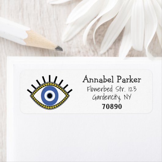 Blauwe oog heeft een goede bescherming tegen kwade etiket (Insitu)