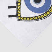 Blauwe oog heeft een goede bescherming tegen kwade tissuepapier (Detail)