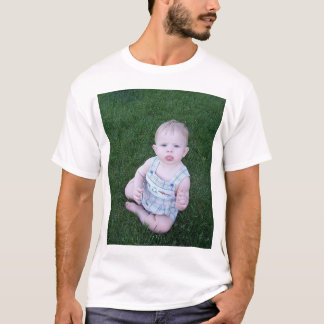 blauwe oogappel t-shirt