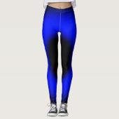 Blauwe oogeclips leggings (Voorkant)