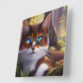 Blauwe oogkat in de Bossen Vierkante Klok (Hoek)