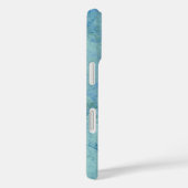 Blauwe opaal Abstract Case-Mate iPhone Case (Achterkant / Rechts)