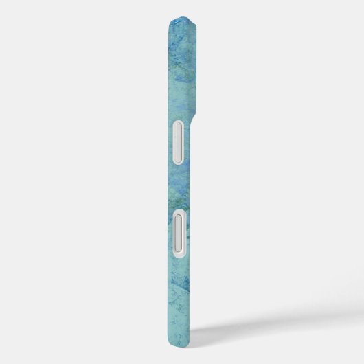 Blauwe opaal Abstract Case-Mate iPhone Case (Achterkant / Rechts)