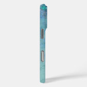 Blauwe opaal Abstract Case-Mate iPhone Case (Achterkant / Rechts)