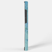 Blauwe opaal Abstract Samsung Galaxy Hoesje (Rechterkant)