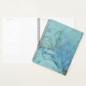 Blauwe Opal Abstracte Planner (Display)