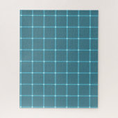 Blauwe optische illusie, moeilijk, uitdagend legpuzzel (Verticaal)