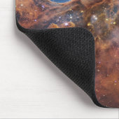 Blauwe/Oranje Carina Nebula | JWST Muismat (Hoek)