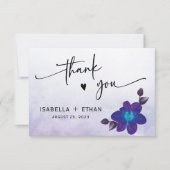 Blauwe Orchidee Huwelijk (Voorkant)