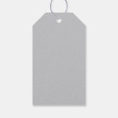 Blauwe orchidee rouwlint labels cadeaulabel (Achterkant)