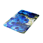 Blauwe orchideeën badmat (Gekanteld)