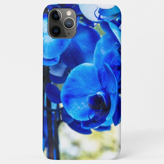 Blauwe orchideeën Case-Mate iPhone case (Achterkant)