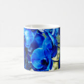 Blauwe orchideeën koffiemok (Center)