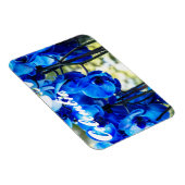 Blauwe orchideeën magneet (Rechterzijde)