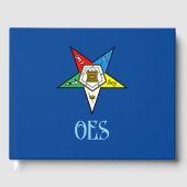 Blauwe Orde van de Oosterse Ster gastenboek (Voorkant)