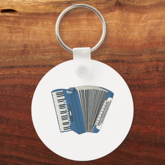 blauwe ordiaan sleutelhanger (Voorkant)