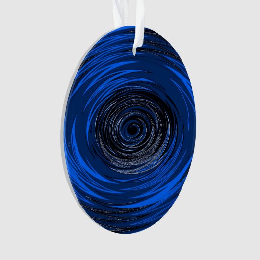 Blauwe orkaan ornament (voorkant)