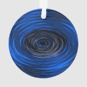 Blauwe orkaan ornament (achterkant)